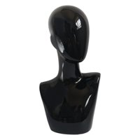 Magideal - Ligero Peluca Cabeza Fotografía Prop Sombrero Titular Maniquí Busto Maniquí Cabeza Pantalla Modelo Soporte Para Auriculares Máscara Collar Pelo Peluca