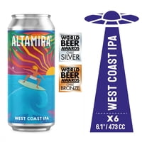 Cerveceria Altamira - Cerveza Altamira West Coast Ipa 6X473Cc