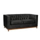 thumbnail image 2 of Sofa Roma 2C Cuero Colorado Negro, 2 of 5