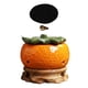 thumbnail image 1 of Quemador De Incienso Naranja, Adornos Artesanales Para Cocina, Escritorio De Habitación Con Base De Madera, 1 of 3