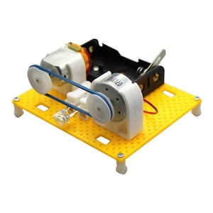 Magideal - Juguete Generador De Motor, Kit De Generador De Motor Diy, Juguete De Experimento Científico Para Niños, Modelo De Motor Eléctrico Electrónico Educati