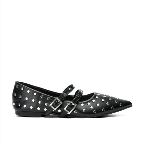 Ballerina Mujer Negro Tacha Chinitown