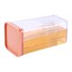 thumbnail image 4 of 5 Piezas de Contenedores de Almacenamiento de Alimentos Herméticos con Tapas, Organización y Almacenamiento de Despensa, Contenedores de Plástico a Prueba de Fugas para Harina Naranja Claro 30 oz, 4 of 7