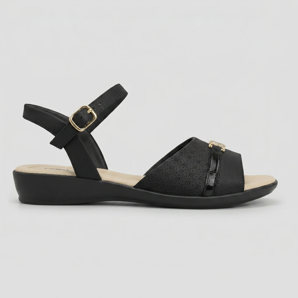 Sandalia Mujer Negro Camila 40 Piccadilly