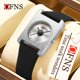 thumbnail image 3 of Explojoy Reloj de Cuarzo Impermeable para Mujer – Esfera Cuadrada Minimalista, Correa de Silicona, Reloj de Pulsera Casual de Moda, 3 of 10