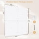 thumbnail image 2 of Peg Board FZK, paquete de 4 unidades, tablero perforado de plástico blanco, ABS, 60 x 60 cm, 2 of 7