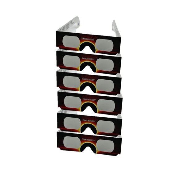 Visores de Eclipse Solar Bookishbunny - Pack de 6 (ISO)