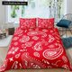thumbnail image 1 of Paisley Bandanna Print Duvet Cover Set Soft, Bedding for a Cozy Bedroom Perfect for Bedroom or Guest Room Bedding Set Bed Sheets, 1 of 5