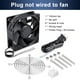 thumbnail image 2 of Ventilador de caja Wathai EC Industrial 120 mm x 38 mm 110-240 V AC, 2 of 3