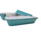 thumbnail image 3 of Molde para hornear KitchenDance de aluminio coloreado 24 onzas con tapa azul x500, 3 of 6