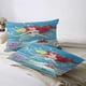 thumbnail image 4 of Ariel Bedding Sets Cartoon Duvet Cover Lightweight 3 Piece Bet Sets for Kids Boys Girls, 4 of 5