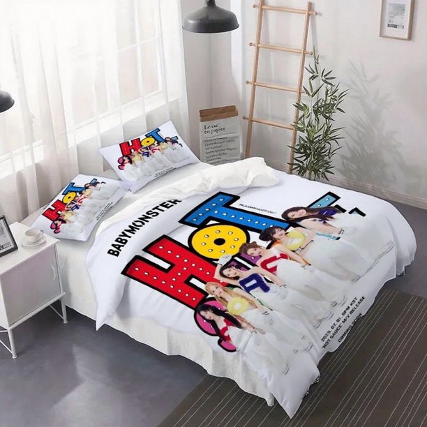 3pcs Bmonster New Song Promotional Theme Duvet Cover Set Soft And Comfortable