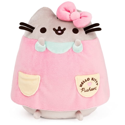 Animal De Peluche Gund Hello Kitty X Pusheen The Cat Con Disfraz