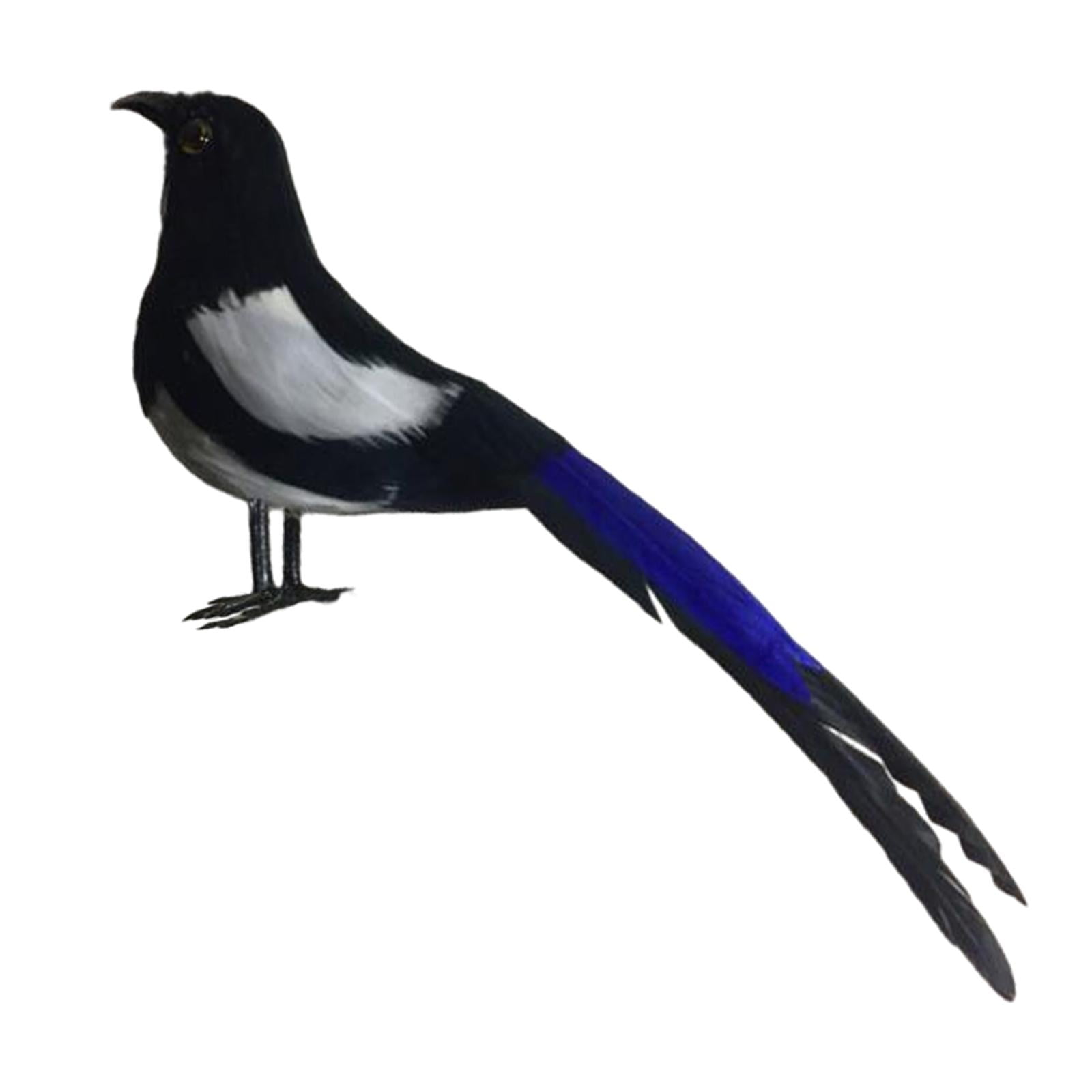 Magideal - -pájaro De Simulación, Modelo De Plumas Artificiales, Figuras Decorativas De Pájaros Para El Hogar, Fotografía, Utilería, Patio, Decoración Del Hogar. 23cm