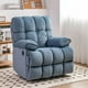 thumbnail image 2 of Berger Reclinable Moderno Masaje 8 Puntos Andy Azul 81RM, 2 of 3