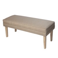 Máxima Design - Banqueta Style Gris Beige 100X40X40 Cm