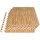 thumbnail image 1 of Alfombrilla de suelo ProSourceFit con grano de madera, 6 baldosas, 24 pies cuadrados, 1 of 7