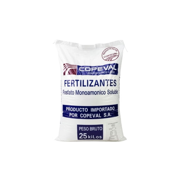 Fertilizante Copeval Fosfato monoamónico soluble 25 kg