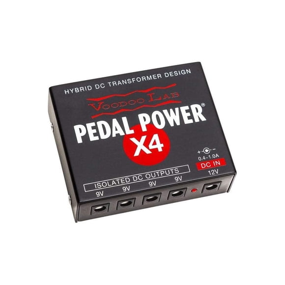 Expansor de Potencia Voodoo Lab Pedal Power X4 con 4 Salidas de 9V