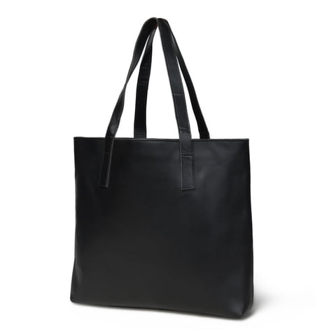 Cartera Tote Sharo Everyday Cuero Negro