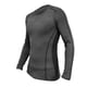 thumbnail image 3 of Polera Segunda Capa Medio Cierre Outdoor Ml Hombre negro Talla Única, 3 of 8