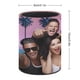 thumbnail image 2 of Jersey Shore-theme Cylinder Pen Holder Pencil Organizer with Flannel Lining PVC Leather Material Cardboard Base for study work 10*8CM, 2 of 6