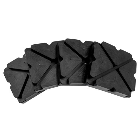 Almohadillas Elevadoras Shark Shark 51665 Western American Rubber Pack-4