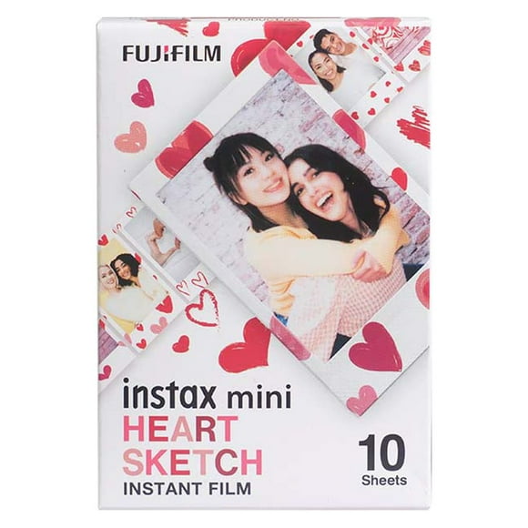Película Instax Mini (10H) Heart Sketch (497588)