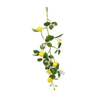 Magideal - Guirnalda De Limones Artificiales De Seda, Plantas Colgantes De Primavera Y Verano, Frutas Falsas Para Vitrinas, Cafeterías, Tiendas, Hoteles Y El Día