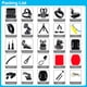 thumbnail image 2 of Kit de accesorios para cámaras de acción Appolab 61 en 1 para AKASO EK7000 GoPro Hero 12 11 10 9 8 7 6 5 4, 2 of 6