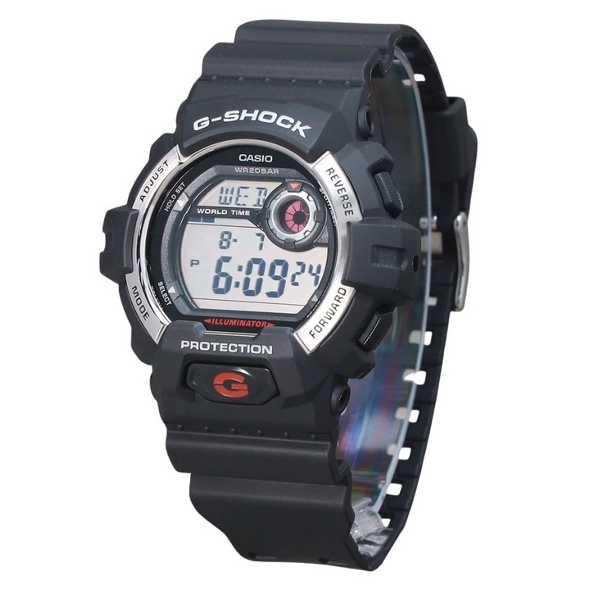 Casio - Reloj Digital Para Hombre G-shock Correa De Resina Quartz G-8900s-1 200m