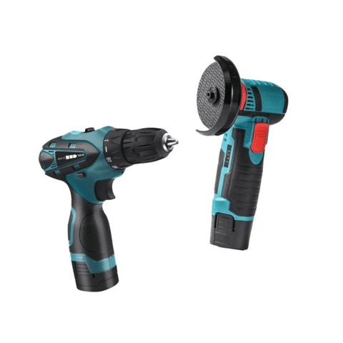 Genérico - Mini Kit De Taladro Y Mini Amoladora 48V Caja