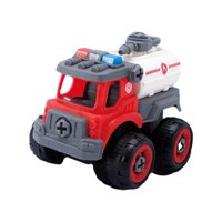 Bothyi - Camión De Construcción Para Niños, Juguete Con Destornillador, Coche De Juguete Desmontable, Carrito De Riego