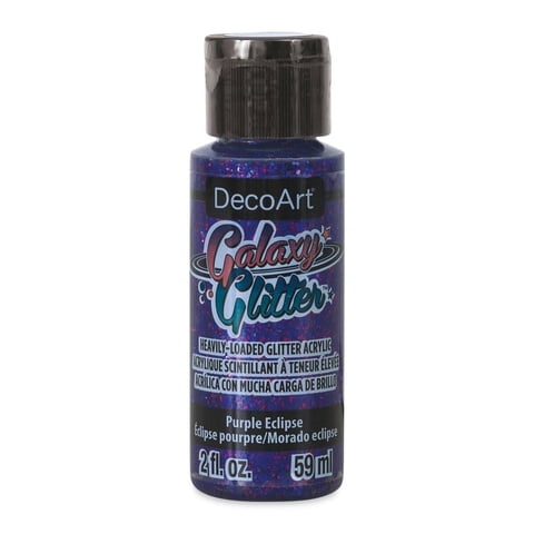 Glitter Decoart Galaxy Purple, 59 Ml, No Tóxico