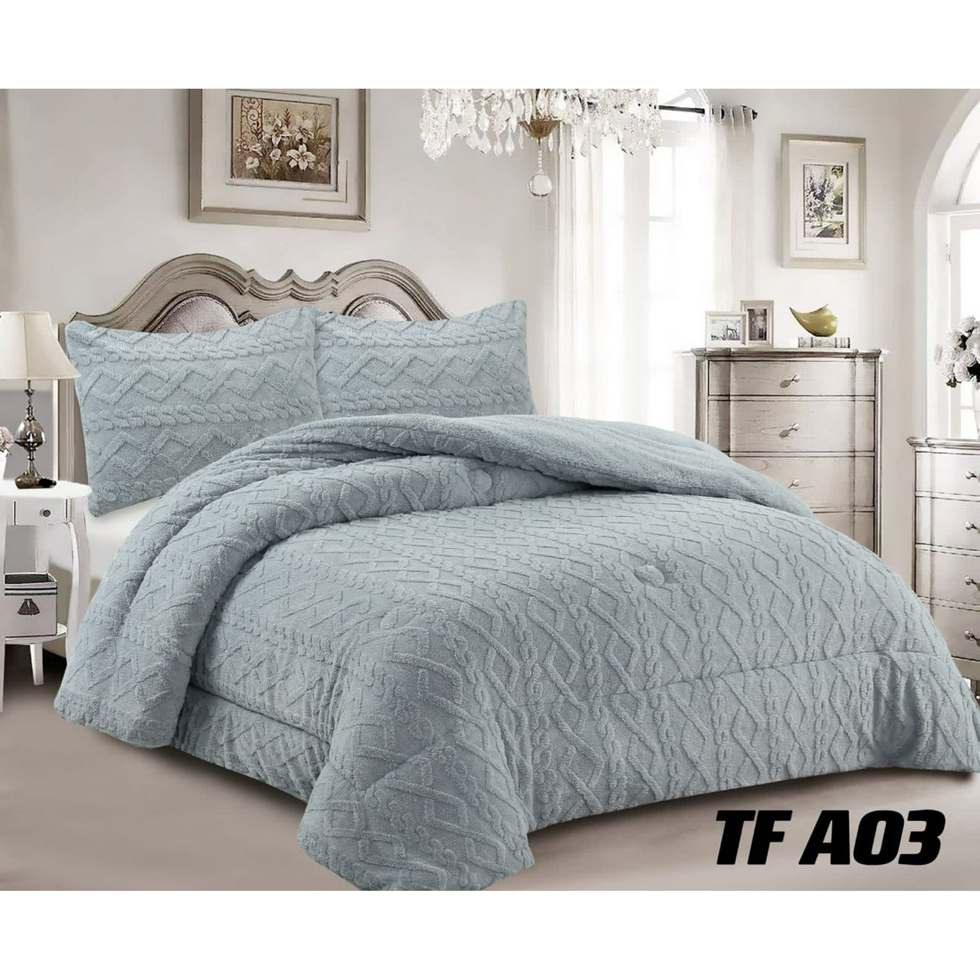 Todo Para El Hogar - Cubrecama Cobertor Con Chiporro Texturizado