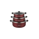 thumbnail image 2 of Set De Ollas Baterias 6 Piezas Antiadherente Rojo 18/20/22 cm, 2 of 3