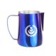 thumbnail image 1 of Jarra Humeante De Café Expreso Taza De Espuma De Leche De Café De 12 Oz Azul, 1 of 5