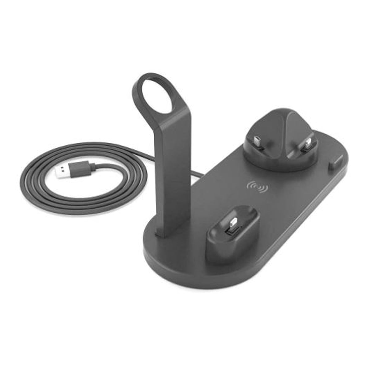 Genérico - Base Estación Carga Rápida Iphone Inalámbrico 4 En 1