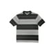 thumbnail image 1 of Camiseta De Manga Corta Estilo Polo Piqué De Algodón Con Tres Botones En La Parte Delantera Color Negro gris (para Mujer), 1 of 3
