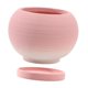 thumbnail image 1 of Maceta Redonda Moderna Con Orificio De Drenaje Y Plato Para Plantas De Interior Y Jardín, Color Rosa Degradado, 1 of 5