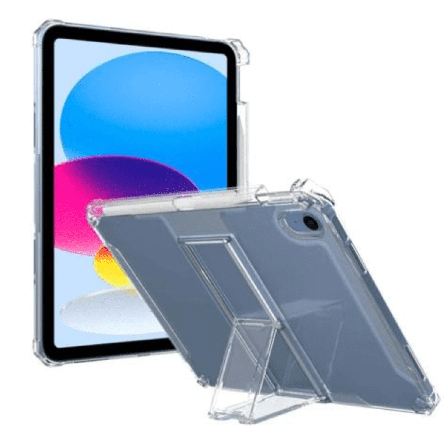 Mar Cases - Carcasa Transparente Soporte Ranura Para Ipad 10ma Gen 10.9