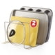 thumbnail image 1 of Organizador para bandejas y moldes de horno, cromado, Stock Your Home (paquete de 2), 1 of 7