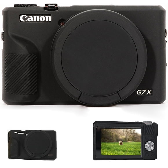 Funda de silicona PCTC G7XIII para Canon Powershot G7X Mark III