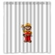 thumbnail image 1 of Cortina de ducha con diseño de perro adorable, juego de cortinas de baño con ganchos, tamaño 66 x 72 pulgadas, 1 of 3