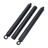 Magideal - Barra De Banda De Resistencia, Barra De Entrenamiento De Ejercicio, Acero De Aleación Resistente, Barra De Fitness De 3 Piezas, Barra De Pilates Para