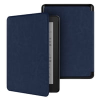 Funda Gangxun Compatible Con Kindle Paperwhite6 – Diseño Con Correa De Mano, Modo Automático, Cuero Pu Vintage
