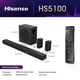 thumbnail image 2 of Barra de Sonido Hisense HS5100 5.1 540 W con Subwoofer de 6,5 Pulgadas, 2 of 3