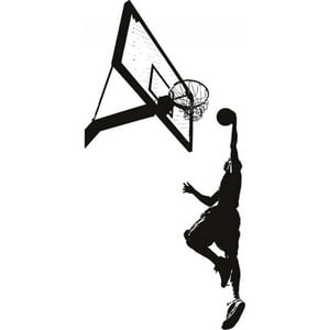Rienda Libre Graphics - Decomural Basketball Slam Dunk Sports Ws-17841