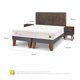 thumbnail image 3 of Cama Europea Cocopedic 2 Plaza Base Dividida, 3 of 10