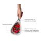 thumbnail image 3 of Colador de alimentos Joseph Joseph Mini con manijas plegables, 3 of 7